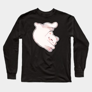 Stretching Kitty Long Sleeve T-Shirt